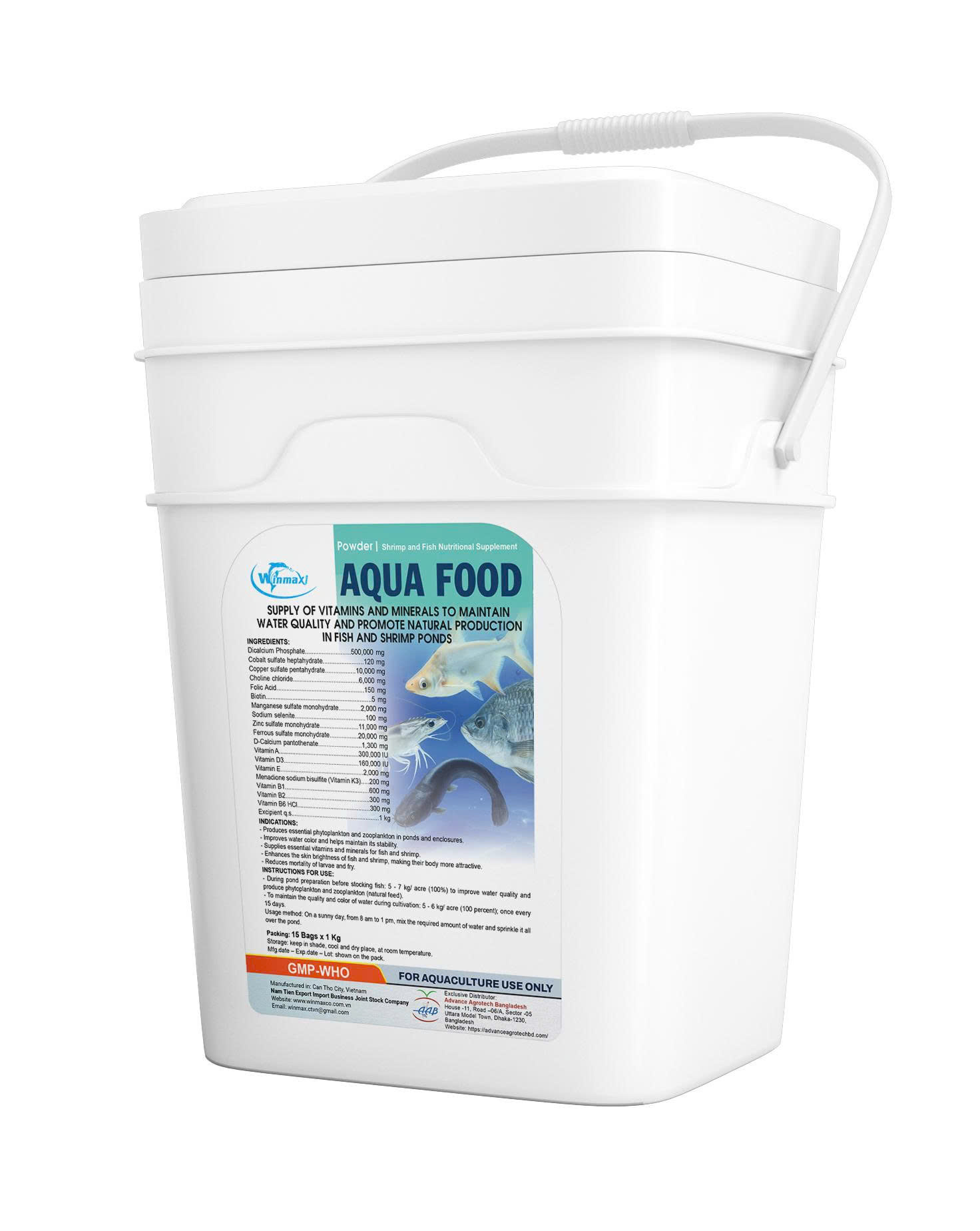 AQUAFOOD MOCKUP XÔ